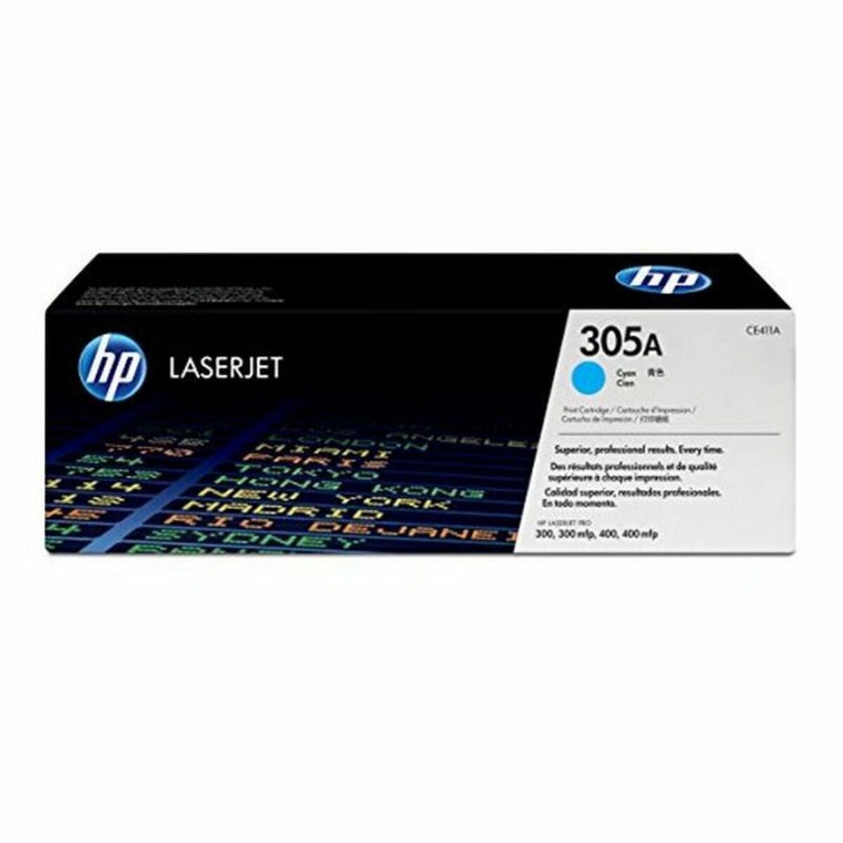 Оригинальный тонер HP 305A Циановый